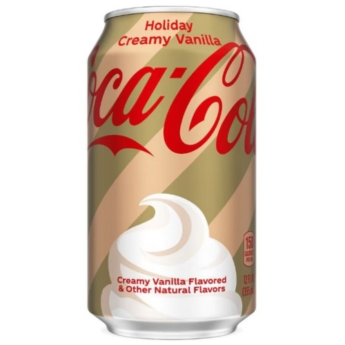 COCA COLA HOLIDAYS CREAMY VANILLA 355ml